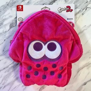 Splatoon 2 Nintendo Switch Pink Crossbody Carrying Pouch